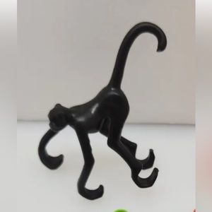 Vintage Fisher-Price Little people Play Family Zoo black monkey
